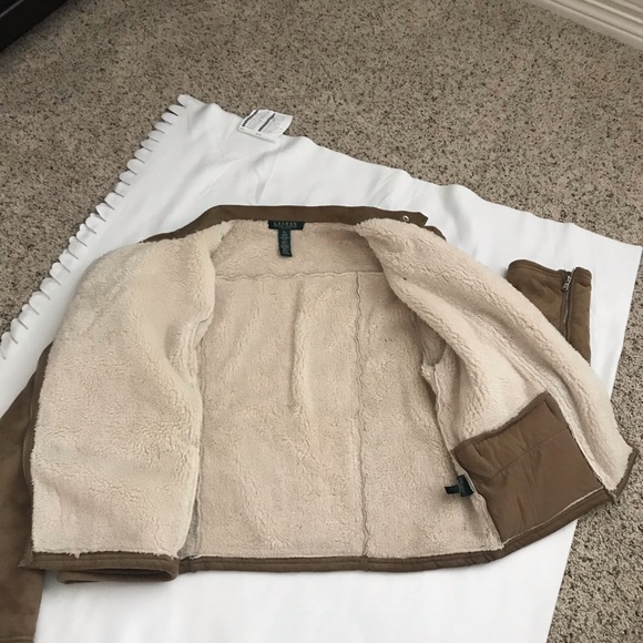 Ralph Lauren sude jacket - Picture 8 of 10